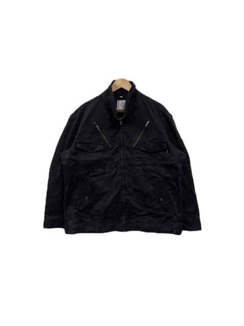 Japanese Brand - ROCKY jacket denim 6 pocket