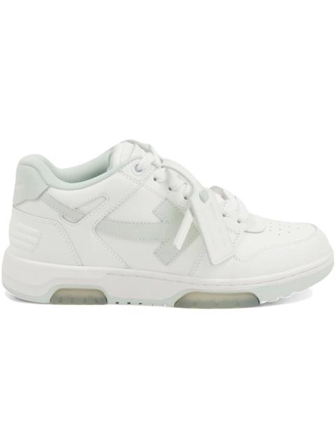 Off-White OFF-WHITE Out Of Office OOO Low Tops White Green Mint