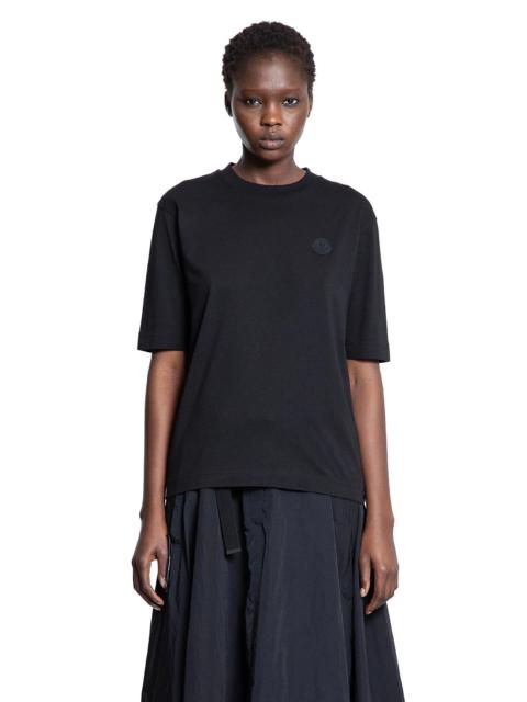 Moncler Blurred-Logo-Cotton-T-Shirt