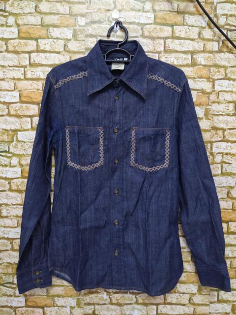Dolce & Gabbana DOLCE AND GABBANA D&G DENIM SHIRT CONSTRUCTED (B933)