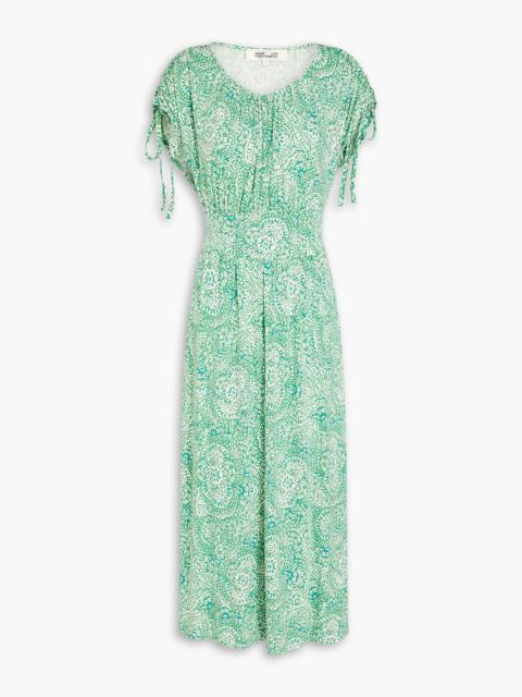 DIANE VON FURSTENBERG Reggio printed jersey midi dress
