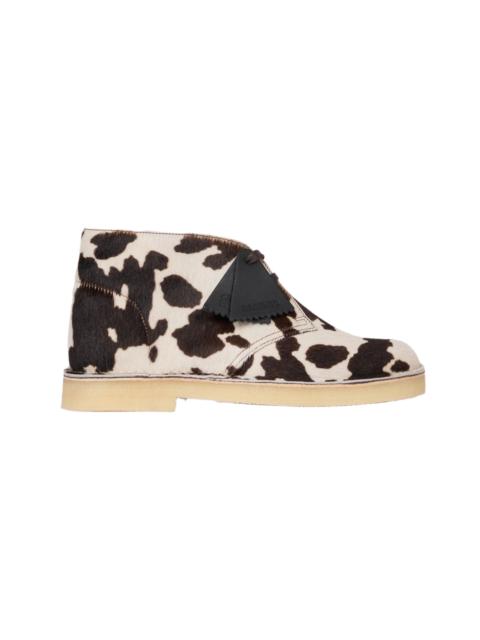 Sandro SANDRO Animal-print Desert Boots in Brown /White at Nordstrom