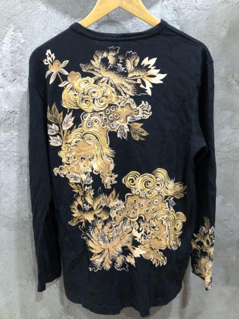 Eternal Concept Japanese Culture Hundred Tigers L/S