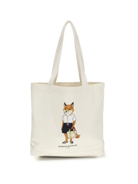 Maison Kitsuné Maison Kitsuné Dressed Fox Tote Bag