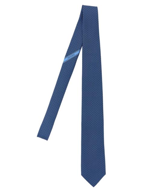 FERRAGAMO 'Gancini' print tie