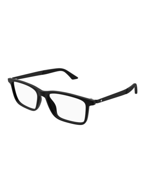Montblanc Montblanc Demo Rectangular Men's Eyeglasses MB0333O 001 55