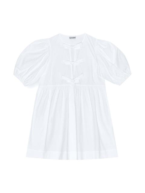GANNI Organic cotton mini dress