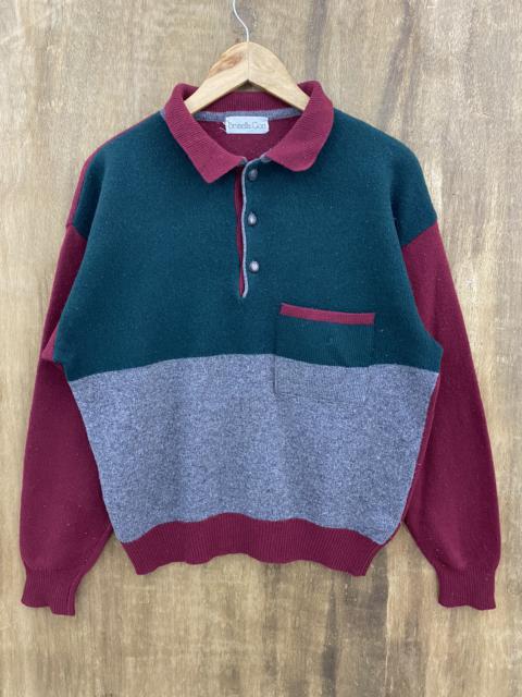 Other Designers Homespun Knitwear - Brunella Gori Maroon Knit Sweaters #968