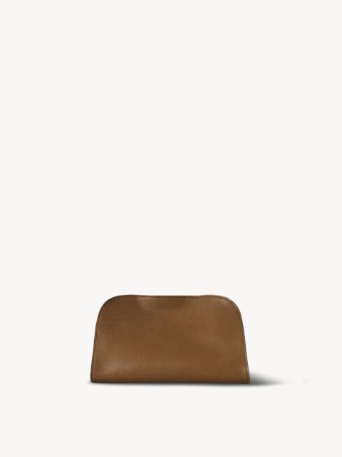 The Row Peggy Clutch in Leather