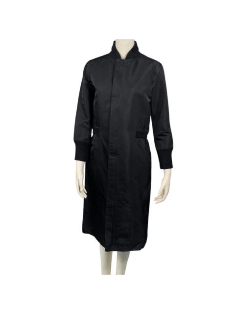 Yohji Yamamoto Y’s Yohji Yamamoto Zipper Soie Silk Long Coat
