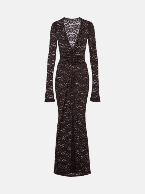 BANANHOT Tyler floral lace maxi dress