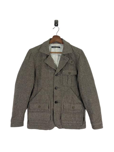 Other Designers Vintage - Japanese Brand Style Addition Wool Button Jacket