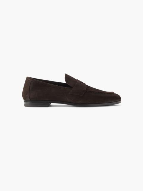 TOM FORD Sean suede penny loafers