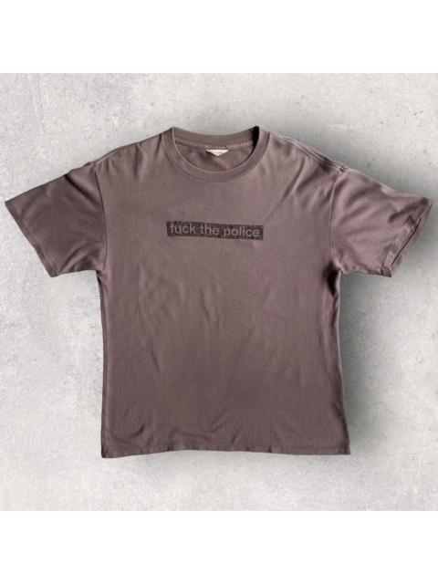 UNDERCOVER Vintage SS98 “Wet Summer” Fuck The Police Tee