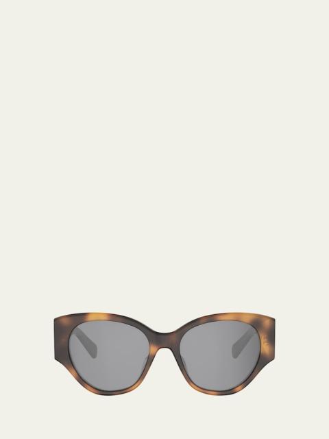 CELINE Maxi Triomphe Acetate Butterfly Sunglasses