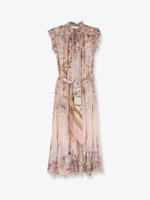 Zimmermann Zimmermann Rebellion Flutter Viscose Dress