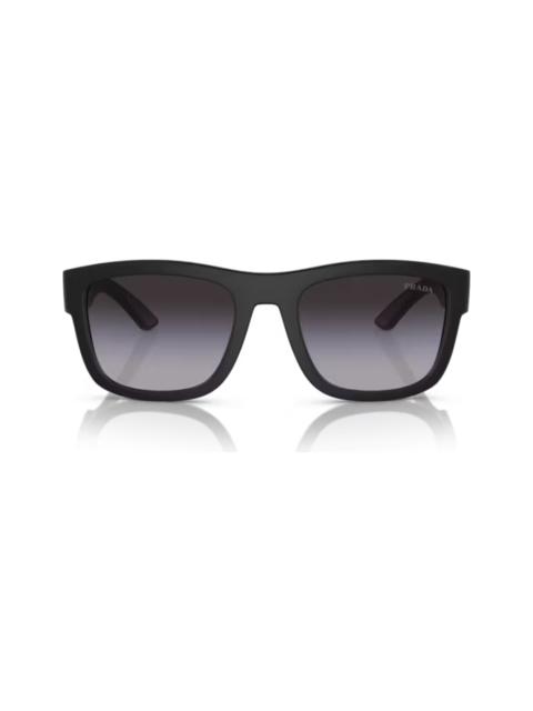 Prada Prada Linea Rossa Ps 01zs 1bo09u Nero Opaco Sunglasses