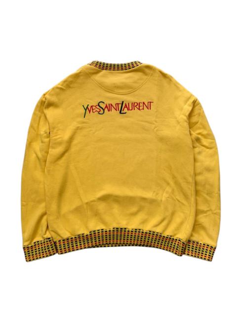 Vintage - 🔥VTG YSL POUR HOMME CREWNECK SWEATSHIRT