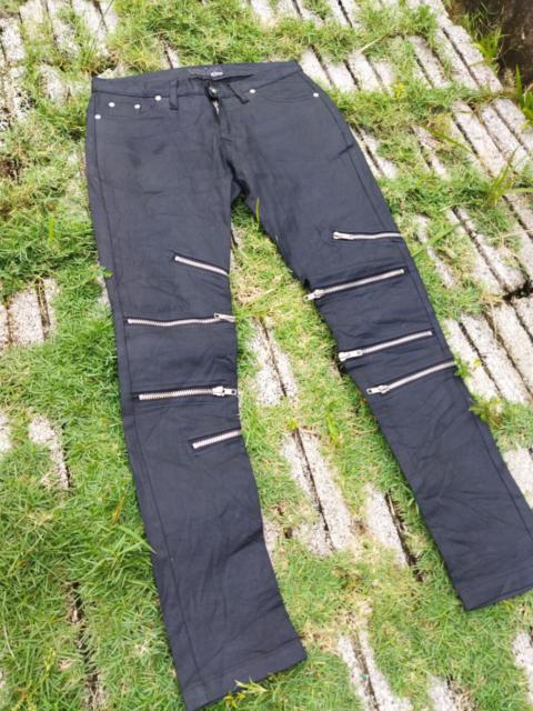 Other Designers Designer - Japanese Xfrm Punk Style Zipper Pants