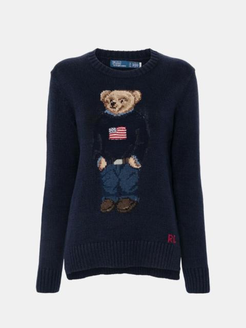 Polo Ralph Lauren Navy Polo Bear Sweater