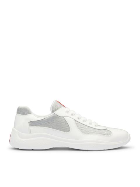 Prada Prada Men Prada America's Cup Leather And Bike Fabric Sneakers