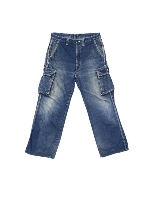 Other Designers Vintage Big John Cargo Denim Jeans
