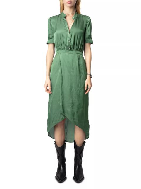 Zadig & Voltaire Rimaz Satin Dress