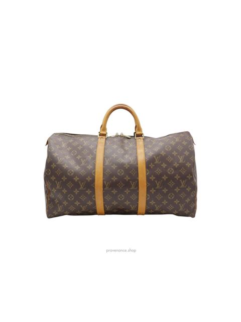 Louis Vuitton Louis Vuitton Keepall 50 Bag - Monogram