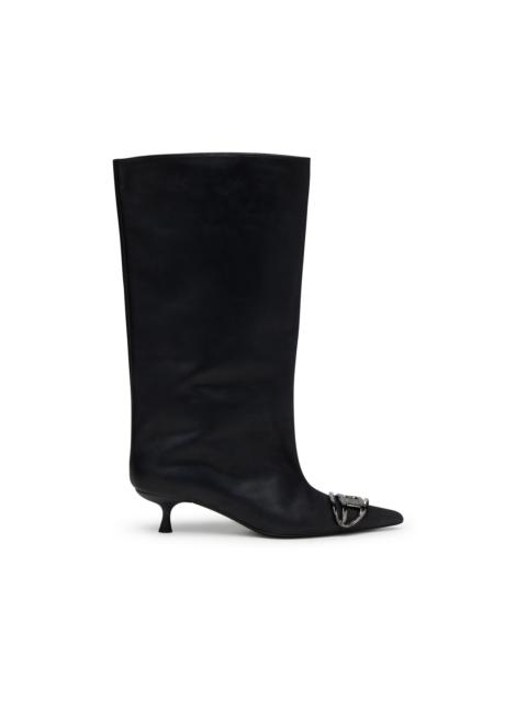 Eytys Blaise Black Leather Zippered Boot Eytys Black Blaise Chelsea Boots Eytys main image 3