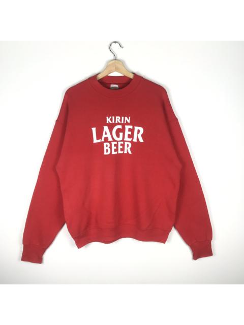 Other Designers Vintage - vintage sweatshirt kirin lager beer