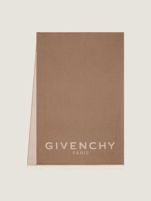 Givenchy GIVENCHY PARIS SCARF IN WOOL AND CASHMERE