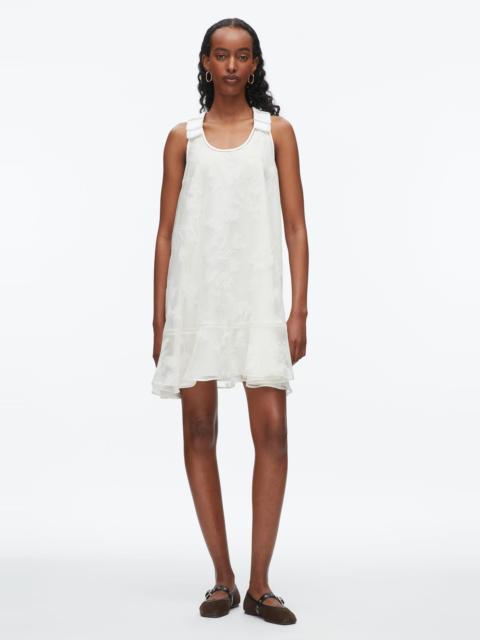 3.1 Phillip Lim Flocked Organza Trapeze Dress