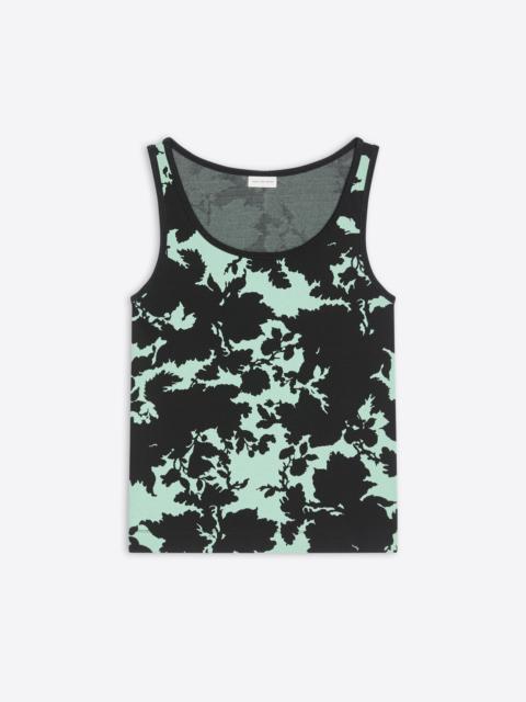 Dries Van Noten JACQUARD TANK TOP