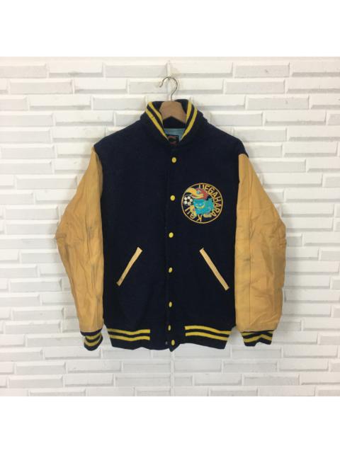 Other Designers Japanese Brand - Japanese UEGAHARA Sleeve Leather Varsity