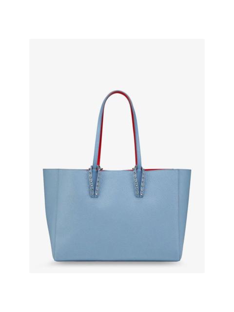 Christian Louboutin CHRISTIAN LOUBOUTIN Cabata Blue Leather Shoulder Bag New