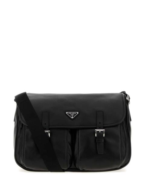 Prada Prada Men Black Nappa Leather Shoulder Bag