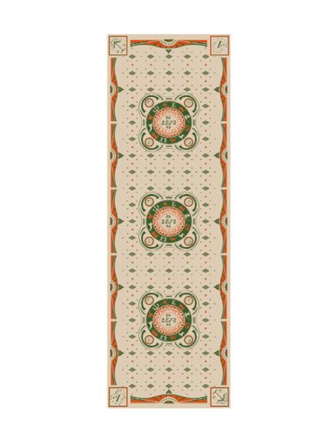 FORTELA Fortela Zodiac Print Scarf in Ecru at Nordstrom