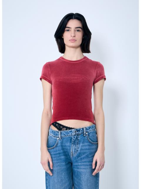 Alexander Wang Alexander Wang Women Velvet Baby T-Shirt