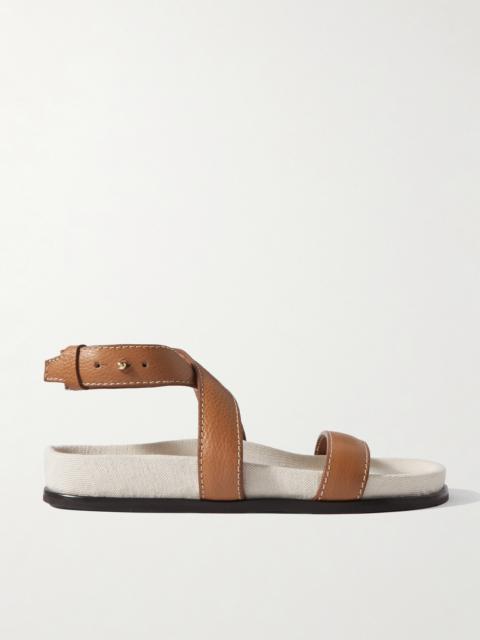 TOTEME + Net Sustain Leather Sandals