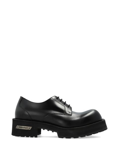 BALENCIAGA Balenciaga Lace-up Calf Leather Sneakers