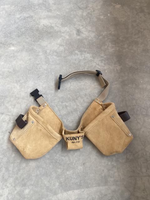 Other Designers Genuine Leather - Steals💥 Kuny’s Ap-710 Leather Waist Bag Multipocket