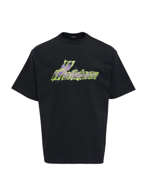 We11done Black Watercolor T-Shirt