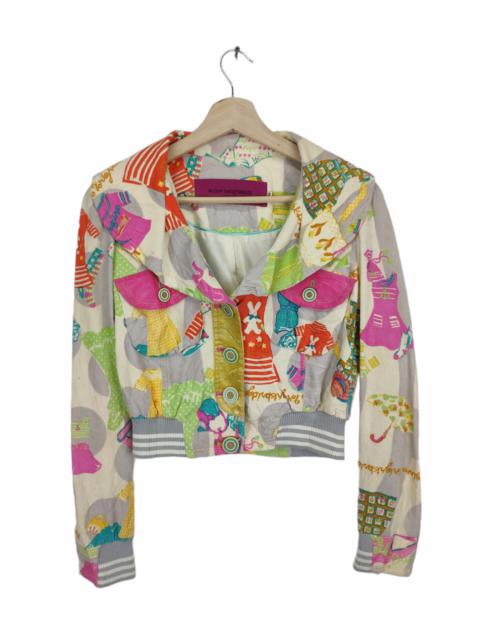 Other Designers Japanese Brand - Vintage Crop Top Corduroy Jacket Patchwork Kapital Style