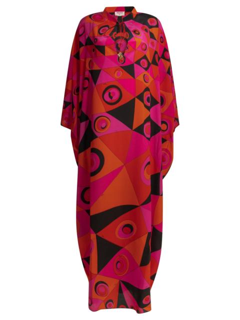PUCCI Pucci Occhi Caftan Dress