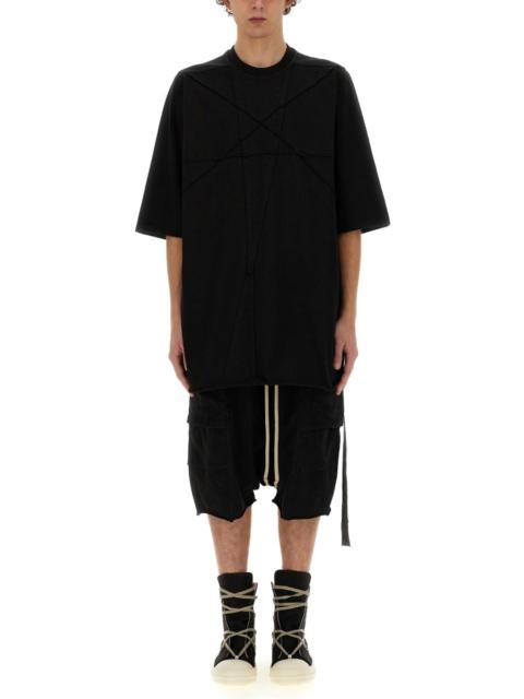 Rick Owens DRKSHDW Rick Owens Drkshdw Men Cotton T-Shirt