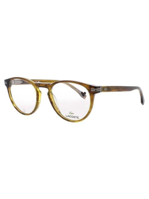 LACOSTE Lacoste Men's Multi-Color Rectangular Eyeglass Frames L2966