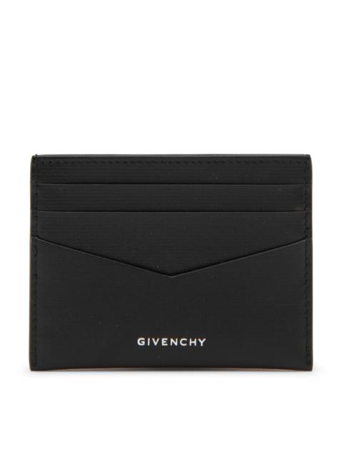 Givenchy black leather card holder