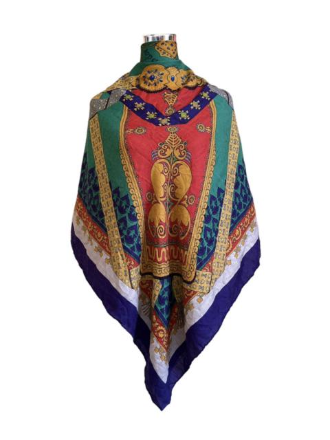 Hermes Brins D’or Julia Abadie 1982 Blanket Cashmere Scarf