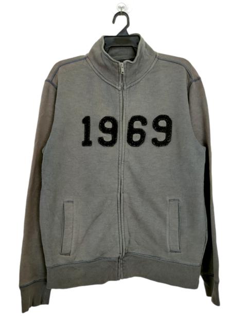 Other Designers Gap - Gap 1969 Sweatshirt Raglan Mo Cast Iron