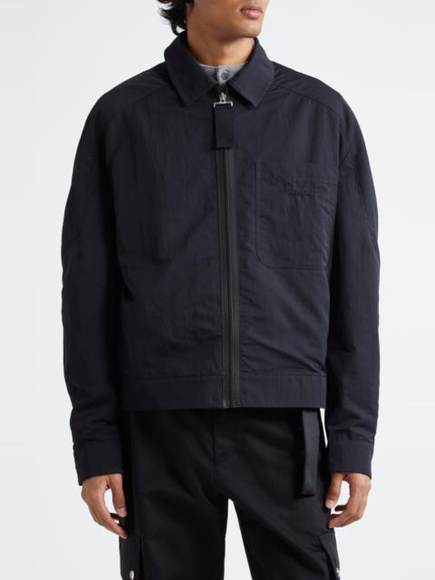 JACQUEMUS Jacquemus Le Blouson Linu Canvas Jacket in Black at Nordstrom